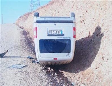 İdil’de Maddi Hasarlı Trafik Kazası