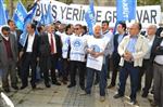 KAYSERİ LİSESİ - Türk Eğitim-sen'den 1 Günlük İş Bırakma Eylemi Yaptı