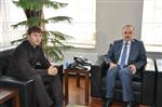 KONYA VALİSİ - Çeçenistan Başbakanından Vali Erol’a Ziyaret