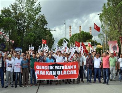 Tgb, Eylem Çadırını Ziyaret Etti