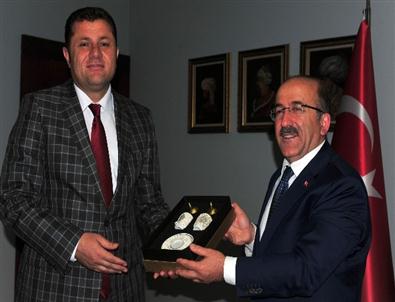 Vali Yardımcısı Ertekin’den Başkan Gümrükçüoğlu’na Veda Ziyareti