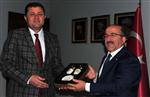 UZUN ÖMÜR - Vali Yardımcısı Ertekin’den Başkan Gümrükçüoğlu’na Veda Ziyareti