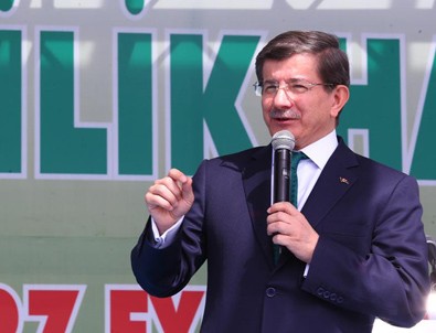 Başbakan Davutoğlu Kırşehir'de Konuştu