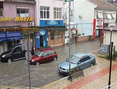 Mudanya’da Şiddetli Yağış ve Fırtına