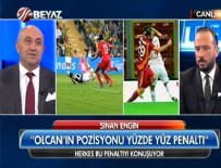 OLCAN ADIN - Sinan Engin: Pozisyon yüzdeyüz penaltı