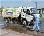 TEMİZLİK ARACI - Karesi Belediyesi Her Gün 160 Ton Çöp Topluyor