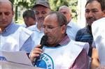 İŞ BIRAKMA EYLEMİ - Türk Eğitim Sen’den Siyah Çelenkli Protesto