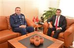 CEMAL AKYıLDıZ - 12. Hava Ulaştırma Ana Üs Komudanı Tuğgeneral Akyıldız Vali Düzgün'ü Ziyaret Etti