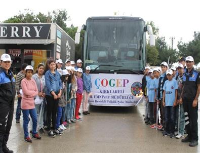 Kırklareli'de Okuyan Çocuklar ve Gençler Çogep Projesi Kapsamında Çanakkale'ye Gitti