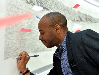 Stephen Wiltshire, İstanbul'u çizdi