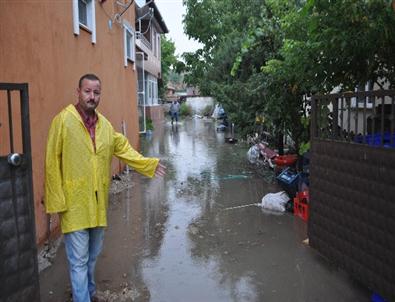 Kırklareli’de Dere Taştı Evler Sular Altında Kaldı