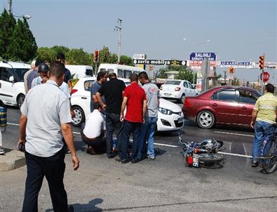 Salihli’de Trafik Kazası Açıklaması