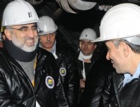 Bakan Yıldız, yeni yıla yerin altında girdi