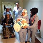 NORMAL DOĞUM - Kayseri'de Yeni Yılın İlk Bebeği Doğdu