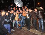Samsun’da Mülteciler Yeni Yılı Meydanda Kutladı