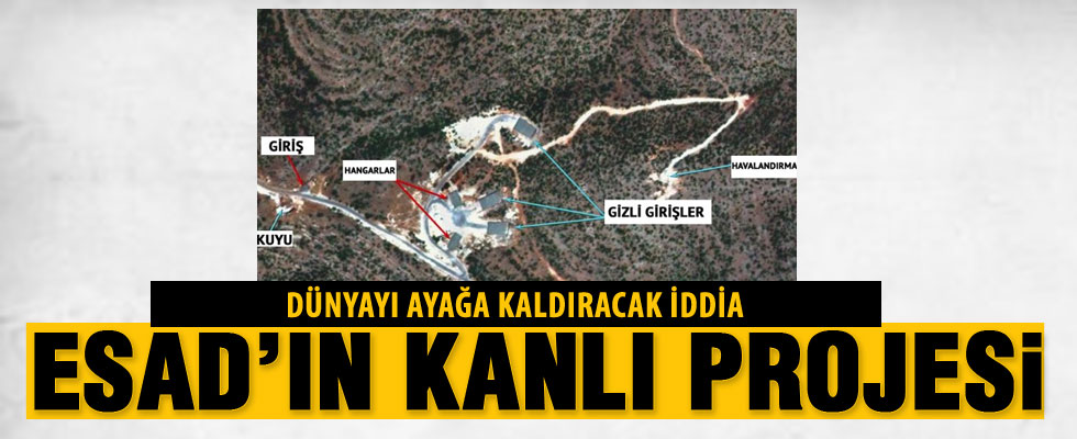 Esad'in gizli nükleer tesis kurduğu iddia edildi