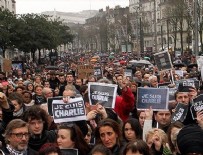 CHARLİE HEBDO - Fransa'da yüz binler terör kurbanları için yürüdü