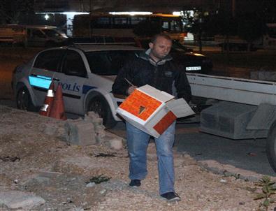 Trafik Denetleme Şubesi Önünde Şüpheli Paket Paniği