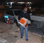 EMNIYET ŞERIDI - Trafik Denetleme Şubesi Önünde Şüpheli Paket Paniği