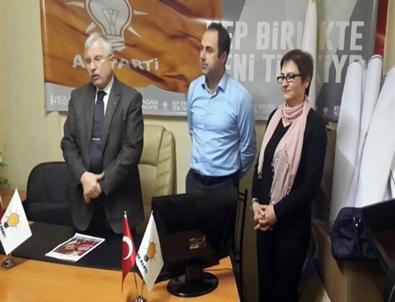 Ak Parti Tekirdağ Milletvekili Akbulut, Saray İlçe Yönetimini Ziyaret Etti