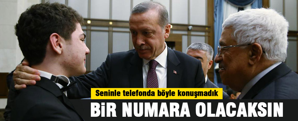 Cumhurbaşkanı Erdoğan’dan Cimuk'a: Niye heyecanlanıyorsun