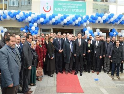 Fatsa Devlet Hastanesi Ek Hizmet Binası Resmi Açılışı Gerçekleşti
