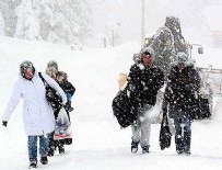 KAR SÜRPRİZİ - Meteorolojiden 'yoğun kar yağışı' uyarısı