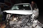 ÇAM AĞACI - Samsun'da Otomobil Çiğ Köfte Dükkanına Çarptı Açıklaması