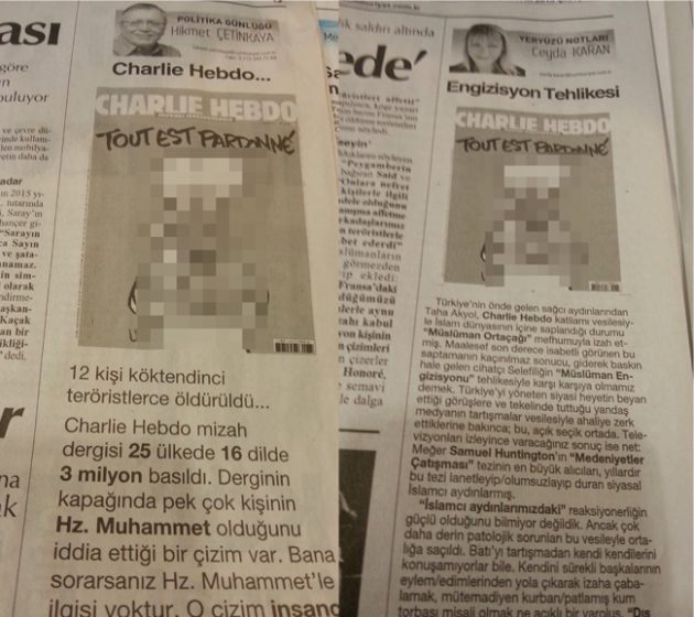 Cumhuriyet yazarlarından büyük skandal