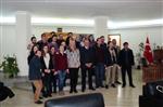 GRUP GENÇ - Didim’de Bulunan Avrupalı Gençlerden Kaymakam ve Belediye Başkanına Ziyaret