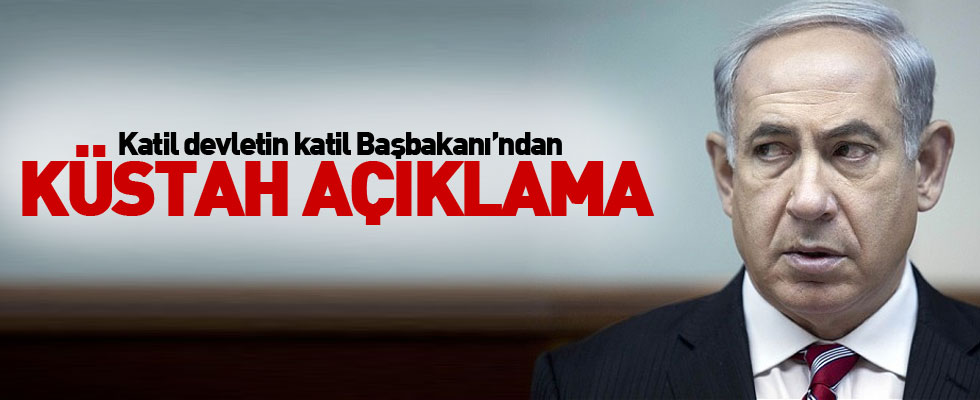 Netanyahu'dan Cumhurbaşkanı Erdoğan'a küstah yanıt