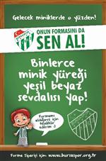 Bursaspor'un Düzenlediği Kampanyada Satın Alınan Forma Sayısı 5 Bini Aştı