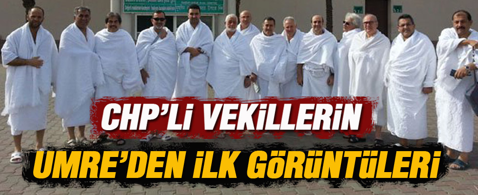 CHP'liler Umre'de