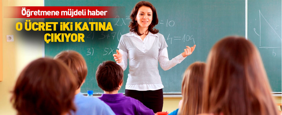 Öğretmenlere müjdeli haber!