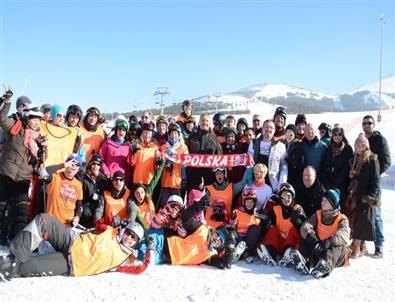 Polonyalı Gazeteciler Palandöken’e Hayran Kaldı
