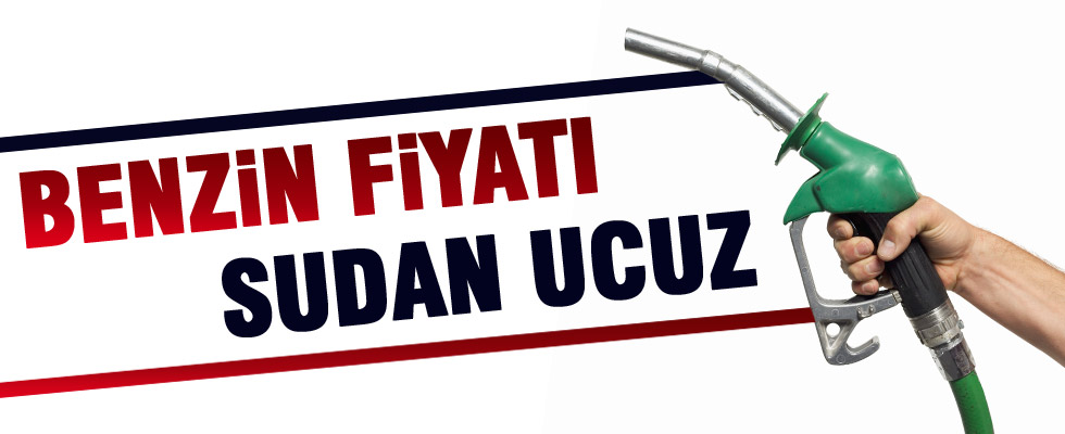 Petrol bile sudan ucuz!