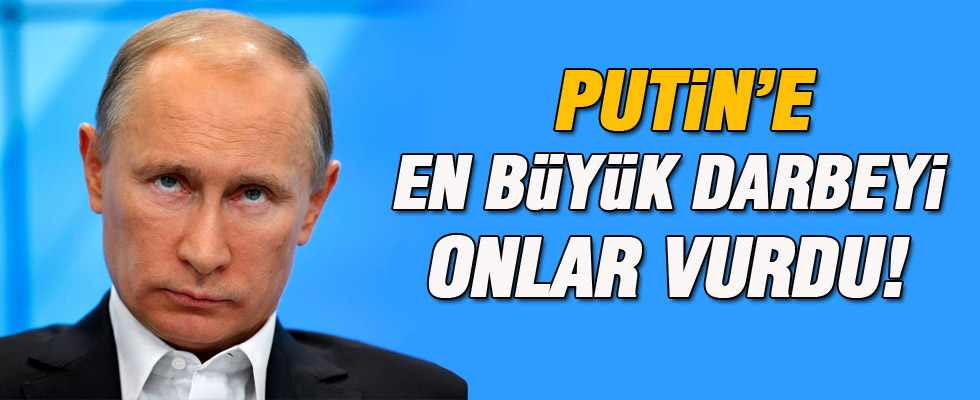 Putin'e ağır darbe
