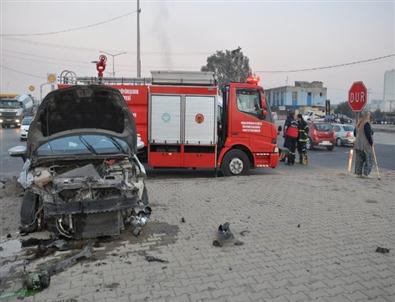 Turgutlu’da Trafik Kazası Açıklaması