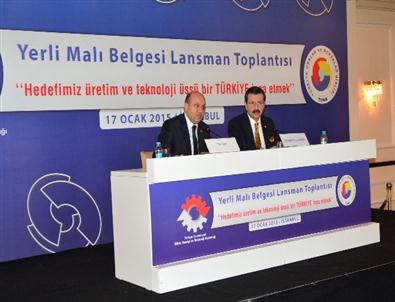 Yerli Malı Belgesi Lansmanı