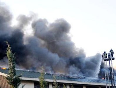 5 yıldızlı otelde yangın paniği