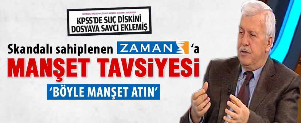 Hüseyin Gülerce'den Zaman'ın KPSS haberine tepki