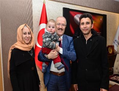 Küçük Erdoğan Başkan Kafaoğlu’nu Ziyaret Etti