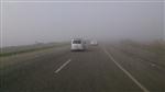 Silopi’de Yoğun Sis Sürücülere Zor Anlar Yaşattı