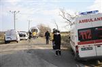 KARACAÖREN - Kazaya Giden Ambulans Polis Otosuna Çarptı
