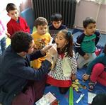 DİŞ FIRÇALAMA - Yozgat’ta Çocuklara Flor Vernik Uygulaması Yapıldı
