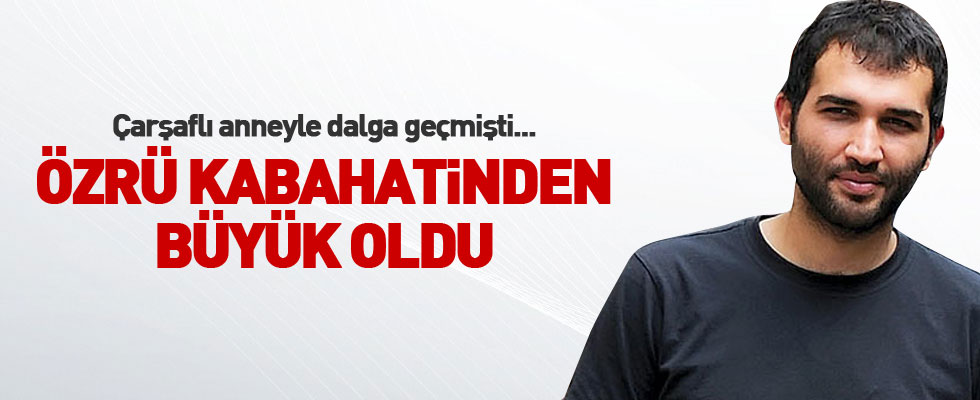 Barış Atay'ın özrü kabahatinden de büyük