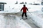 (özel Haber) - Eskişehir Sokaklarında Kayak Keyfi