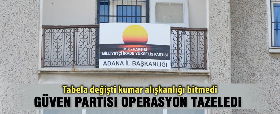 Tombala oynatan partililer bu kez elektriği kesti