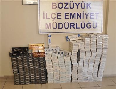Bozüyük'te Kaçak Sigara Operasyonu