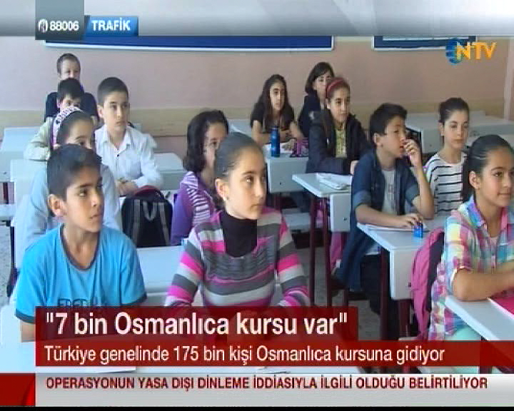 Osmanlıca kursu büyük ilgi görüyor